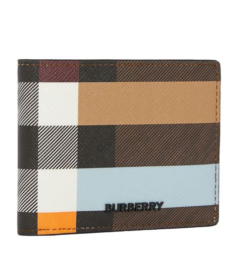 40744901 burberry|Burberry Checked Bifold Wallet In Brown .